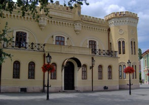 Officers' pavilion