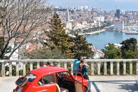 Supermini, guided city roadtrip, oldtimer Fico, Split