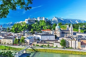 Transfert de Vienne à Salzbourg : excursion privée d'une journée avec 2 heures de visites