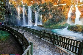 Private Antalya waterfalls and city Tour boat ride, Cable car