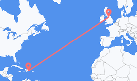 Flights from the Dominican Republic to England