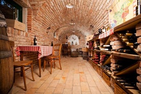 Degustazione di vini sloveni presso la cantina dell''Hotel Triglav Bled