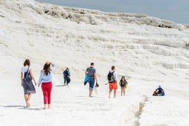 Pamukkale og Hierapolis heilsdagsferð með leiðsögn frá Antalya