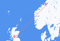 Vuelos de Glasgow a Trondheim