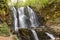 Photo of landscape of Koleshino waterfalls cascade in Belasica Mountain, Novo Selo, Republic of North Macedonia.