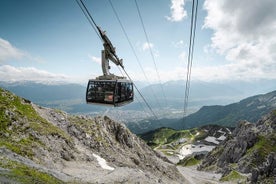 Bergbana tur och retur till toppen av Innsbruck