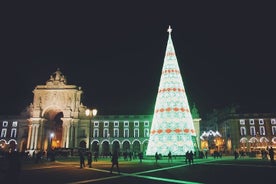 Christmas Lights Tour of Lisbon in Private Eco Tuk Tuk