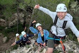 Via ferrata de Fuente de Godalla em Enguera