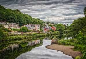 Photo of beautiful landscape of Killarney, a city of Ireland.