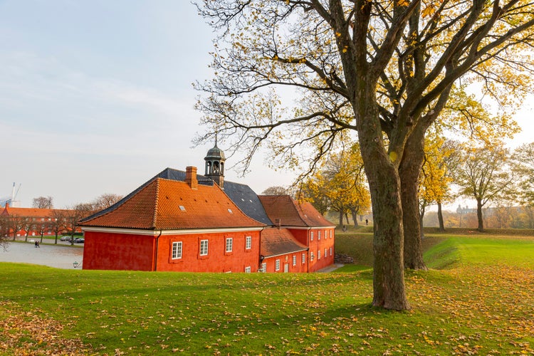 Historical Kastelskirken building in the Kastellet, Copenhagen, Denmark.jpg