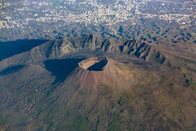 ポンペイ、ヴェスヴィオ山、ワイン テイスティングへの 1 日ツアー