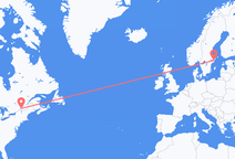 Flights from Montreal to Stockholm