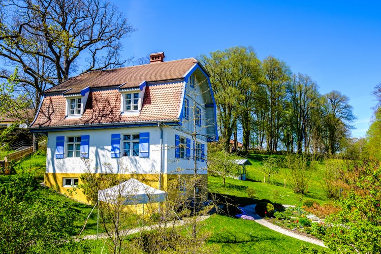 Photo of old town of murnau am staffelsee - bavaria - germany