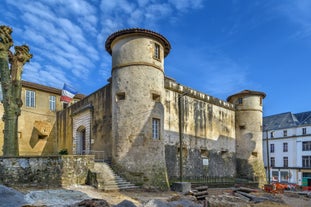 Photo of Tours aerial panoramic view. Tours is a city in the Loire valley of France.