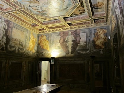 photo of view ofCasa Vasari, Arezzo, Italy.