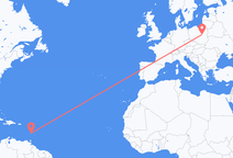 Cheap Flights from Saint Lucia to Warsaw – Lowest Fares & Maximum Choice