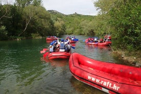 Rafting on the River Cetina from Omis Croatia 