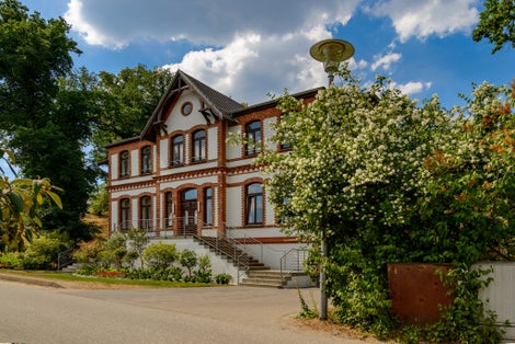 Photo of listed villa in Waren/Müritz, Germany.