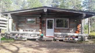 Cabin at Huskies Farm