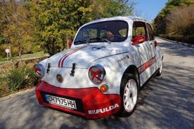 Privat retro stilfuld rundvisning i Sliven med Fiat Abarth