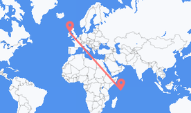 Flüge von die Seychellen nach Nordirland