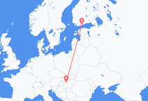 Flights from Budapest to Helsinki