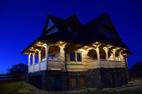 Dom z widokiem na Wierchy - panorama na Tatry - Traditional folk house