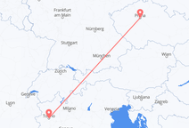 Flights from Turin to Prague