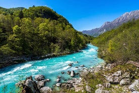 Frá Ljubljana: Leiðsögð Dagsferð til Soča og Kranjska Gora