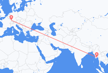 Flüge von Rangun nach Straßburg