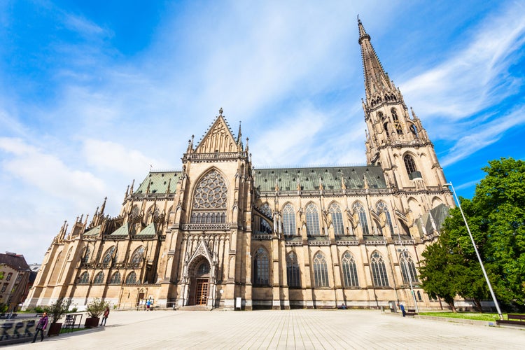 Photo of cathedral of the Immaculate Conception or St. Mary Church is a Roman Catholic cathedral located in Linz, Austria.