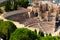 Photo of Ruins of roman amphitheater in Cartagena port city, Autonomous Community of Murcia, southeastern Spain.