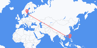 Flights from the Philippines to Sweden