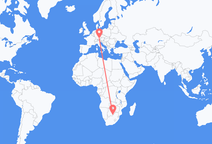 Gaborone nach München