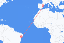 Flights from Salvador to Alicante