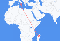 Flights from Antananarivo to Valletta