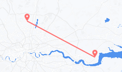 Train tickets from Enfield to Tilbury