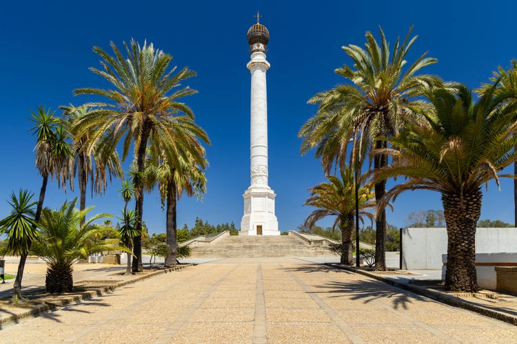 Photo of Monument to Discoverers (Monumento a los Descubridores), Palos de la Frontera, Province of Huelva, Andalusia, Spain.