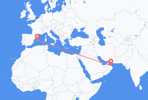 Flights from Muscat to Palma