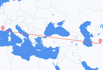 Flug frá Ashgabat til Marseille