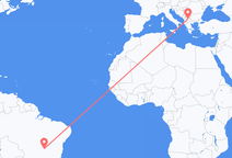 Brasília to Skopje