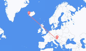 Croatia to Iceland