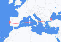 Flug frá Istanbúl til Lissabon