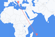 Flights from Mauritius Island to Tirana