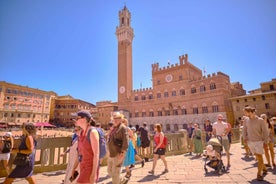 Frá Flórens: Siena, San Gimignano & Monteriggioni Ferð