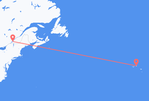 Flyreiser fra Montreal, til Terceira