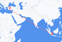 Flüge von Jakarta nach Antalya