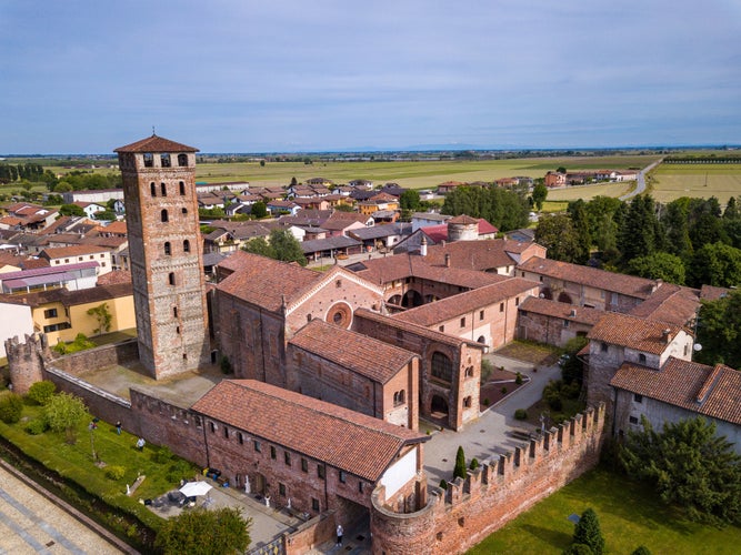 Abbey of san nazzaro sesia, Novara, Italy