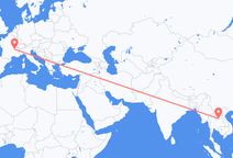 Vientiane to Lyon