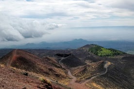 Visite privée du mont Etna et des vignobles au départ de Messine